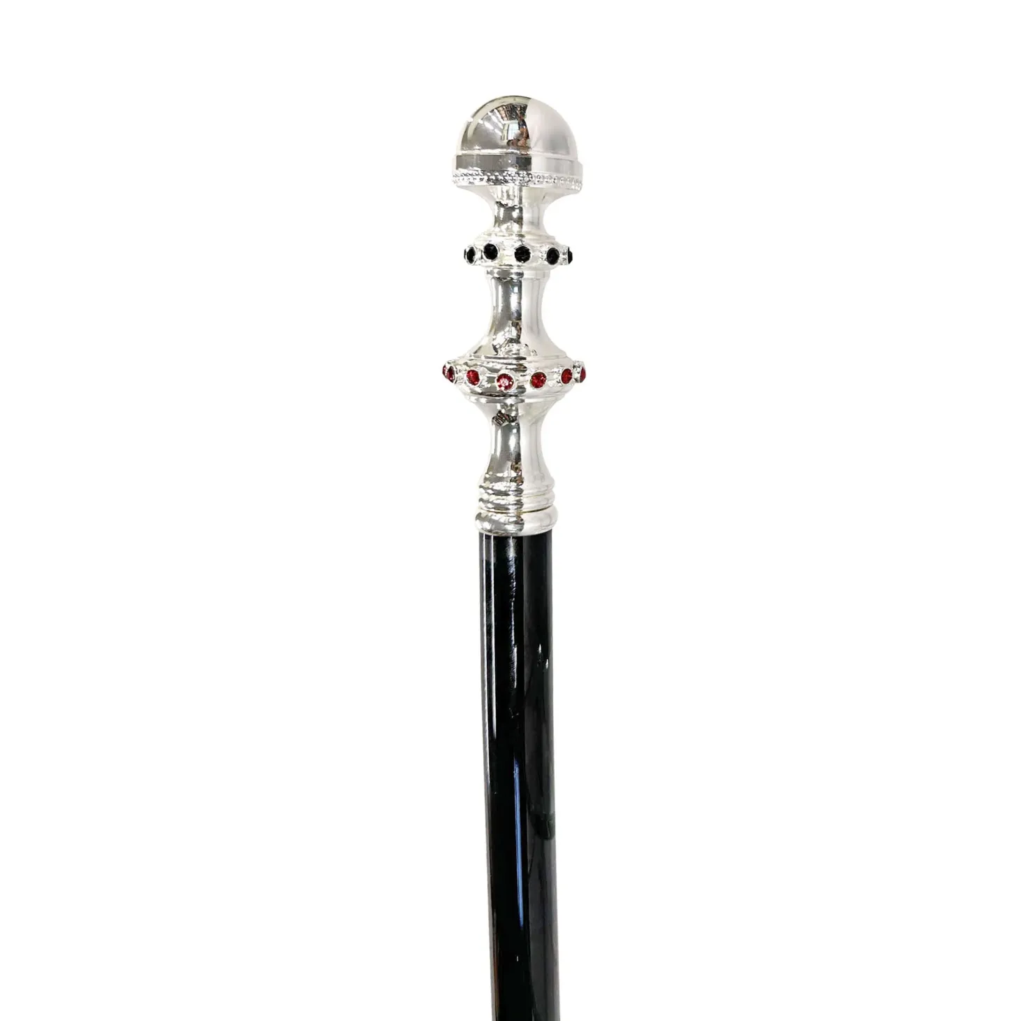 Mylord walking cane - Silverplated 925