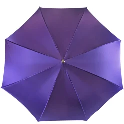 Original purple umbrella with multicolor Butterfly