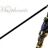 Original Scorpion Handle with Sapphire crystals