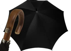 Oversized Men's Umbrella Black Extra Strong Fabric