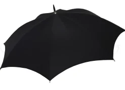 Oversized Men's Umbrella Black Extra Strong Fabric