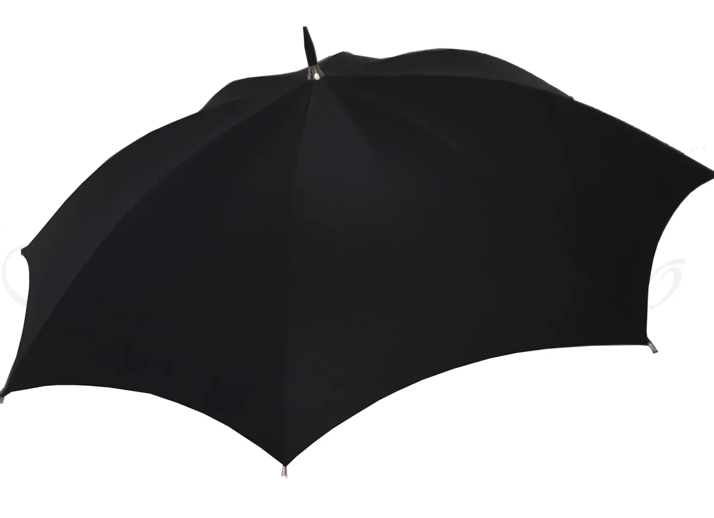 Oversized Men's Umbrella Black Extra Strong Fabric