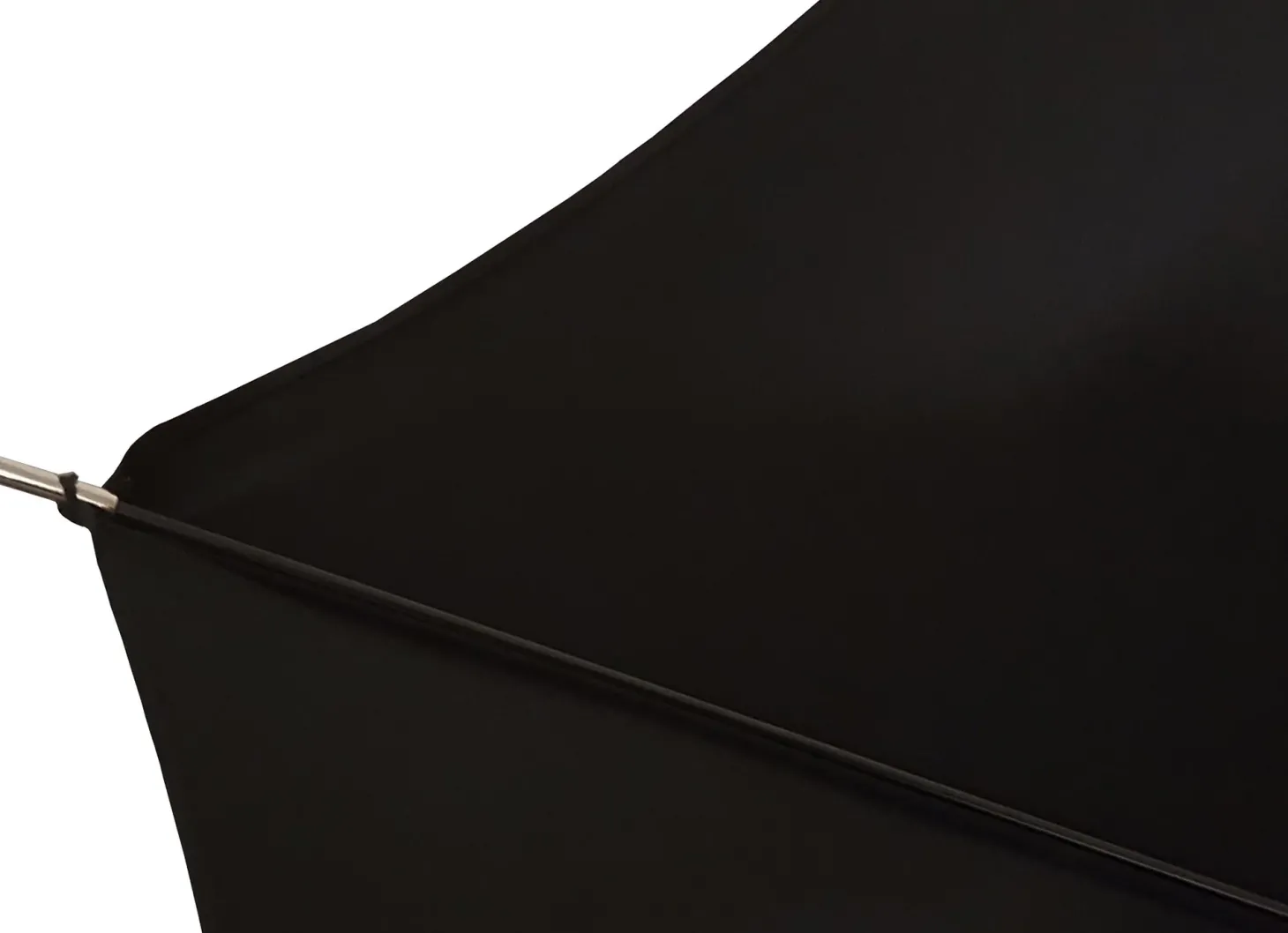 Oversized Men's Umbrella Black Extra Strong Fabric