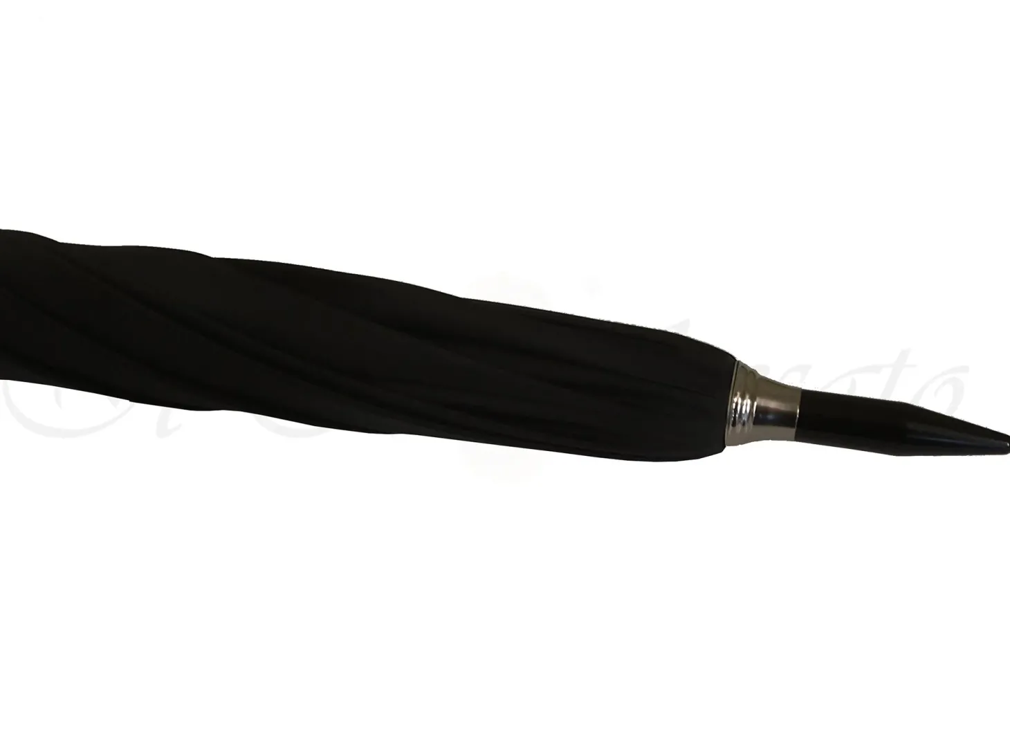 Oversized Men's Umbrella Black Extra Strong Fabric