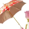 Premium Craft Umbrella with Beautiful Hand-Painted Rose Detail