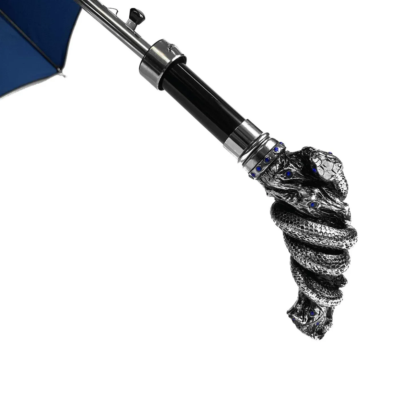 Premium double canopy with Snake handle and crystals