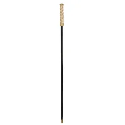 Regal Crystal Touch: 24K Gold-Plated Walking Sticks with Crystals
