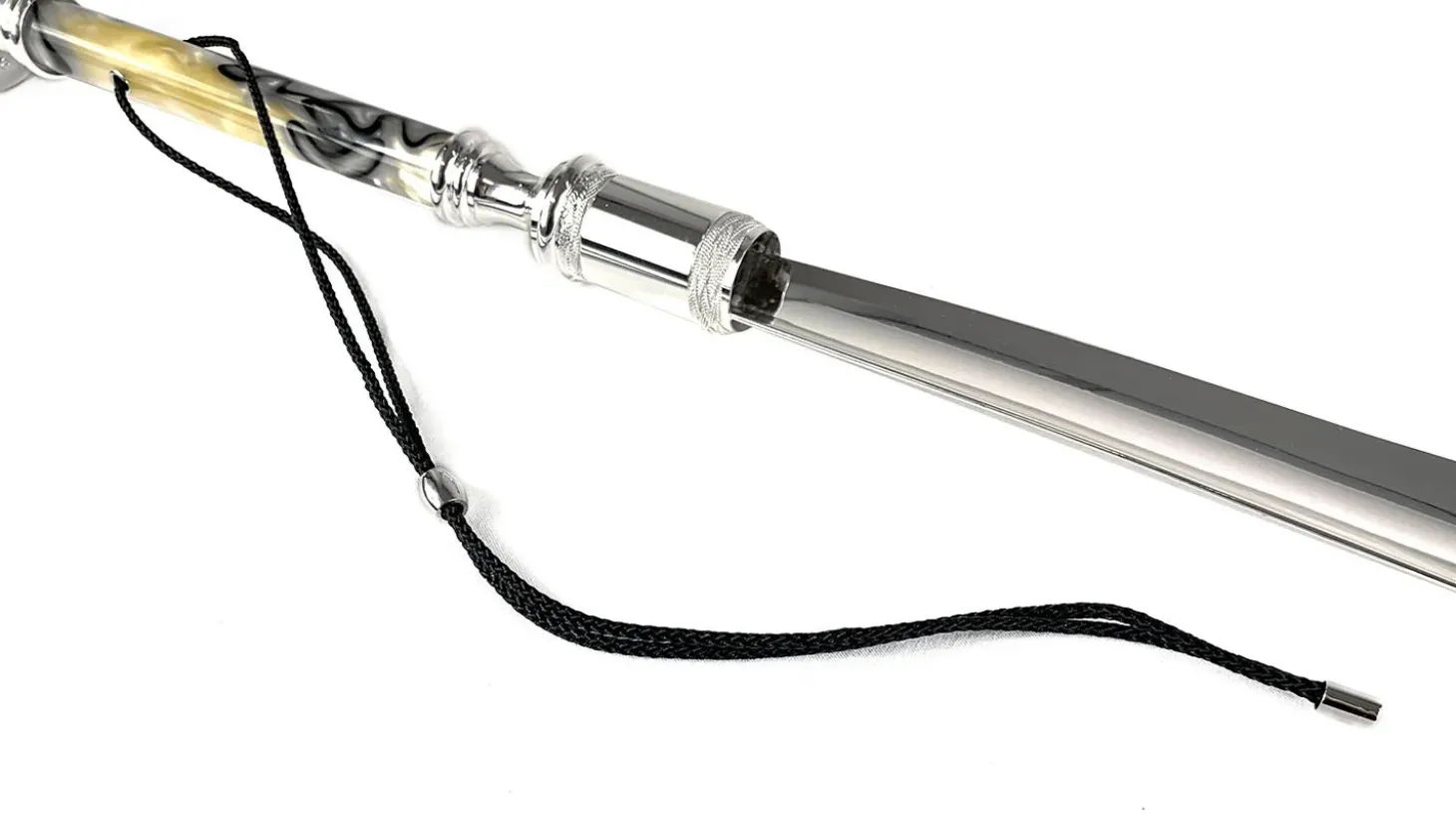 Silver-Plated Luxury Shoehorn with Brass Tongue