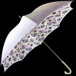 Sparkling Lilac Umbrella with Anemones