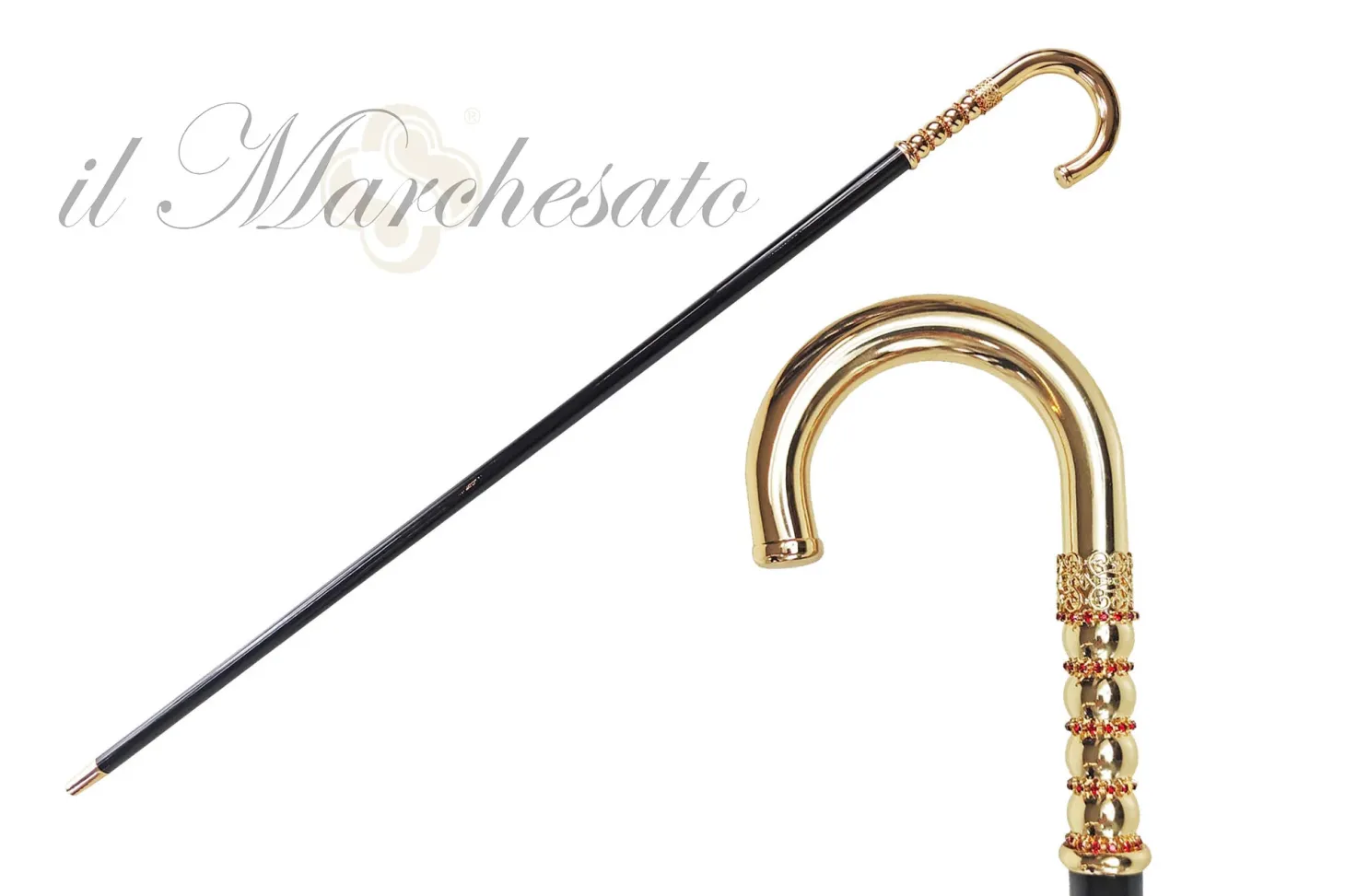 Special Walking stick with crook handle