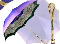 Stylish Baroque Design - Handmade Fashion Umbrella For Women il Marchesato Ombrelli