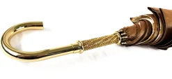 Superb Bronze Color Umbrella With Chains Pattern