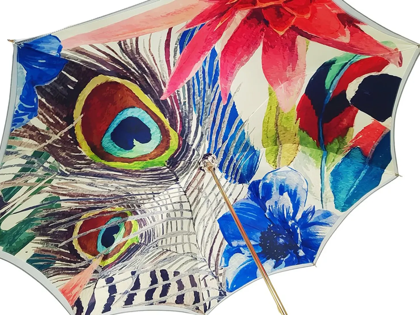 Superb Umbrella With Floral Design