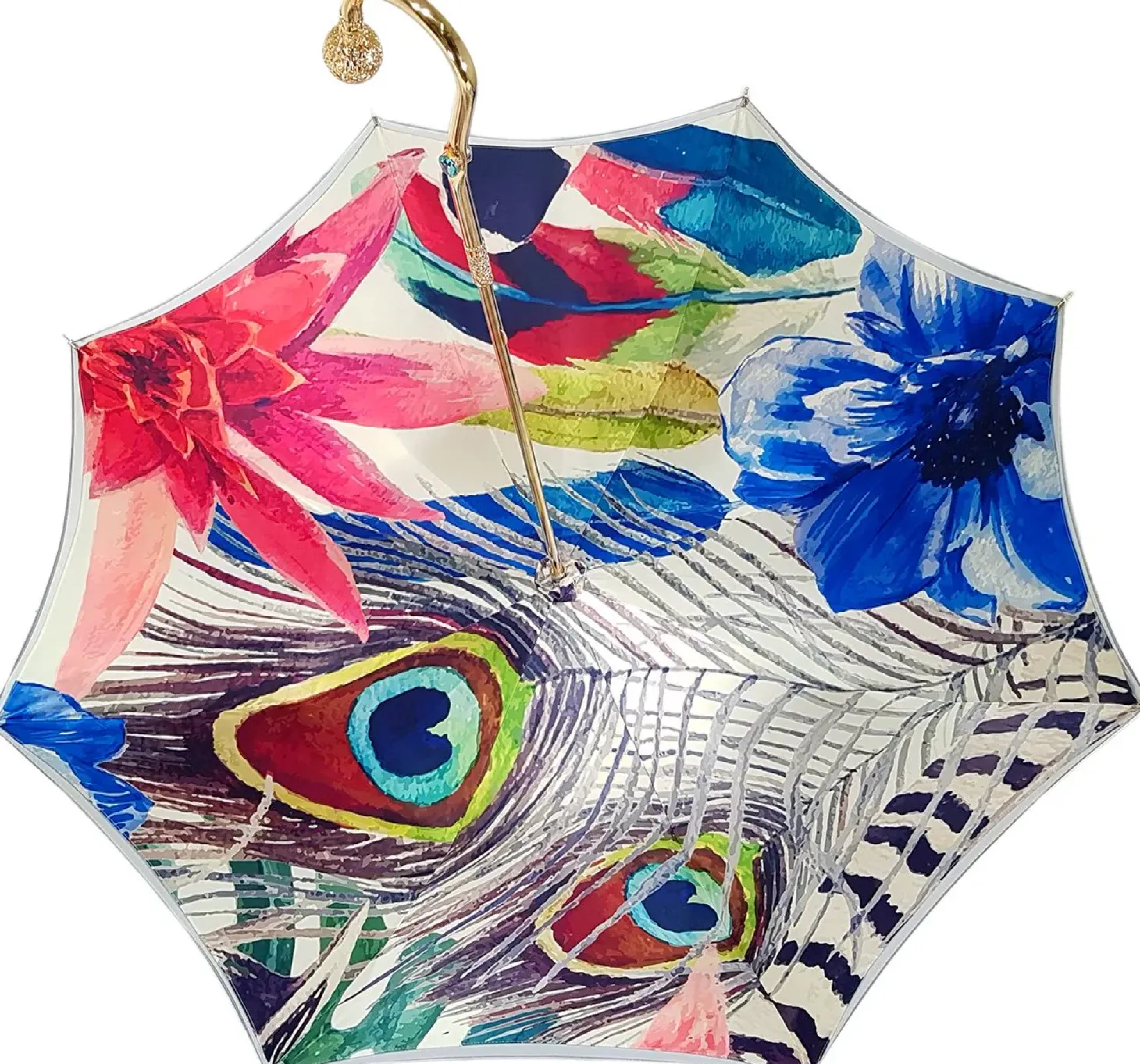 Superb Umbrella With Floral Design