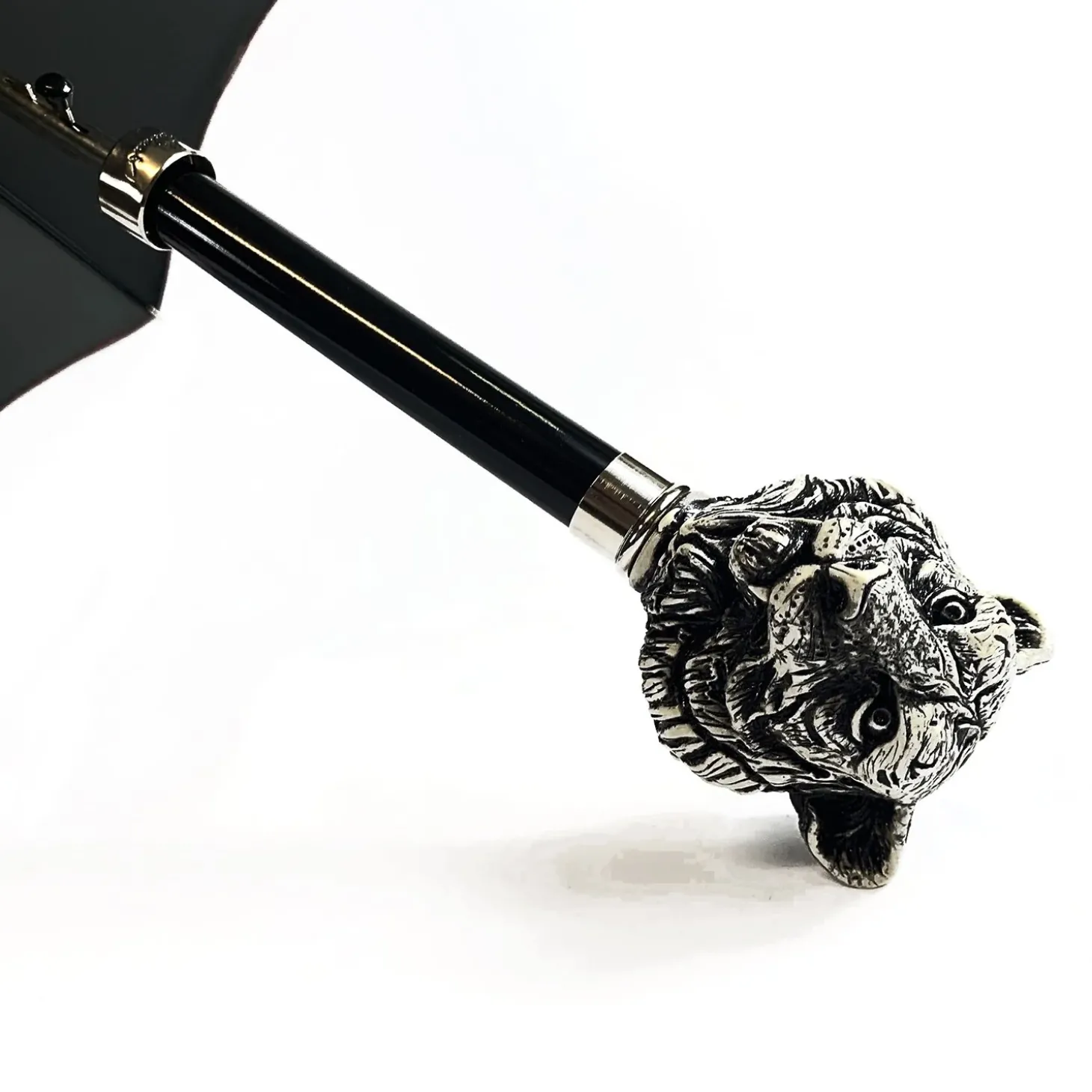 superb Umbrella with Hand-painted tiger