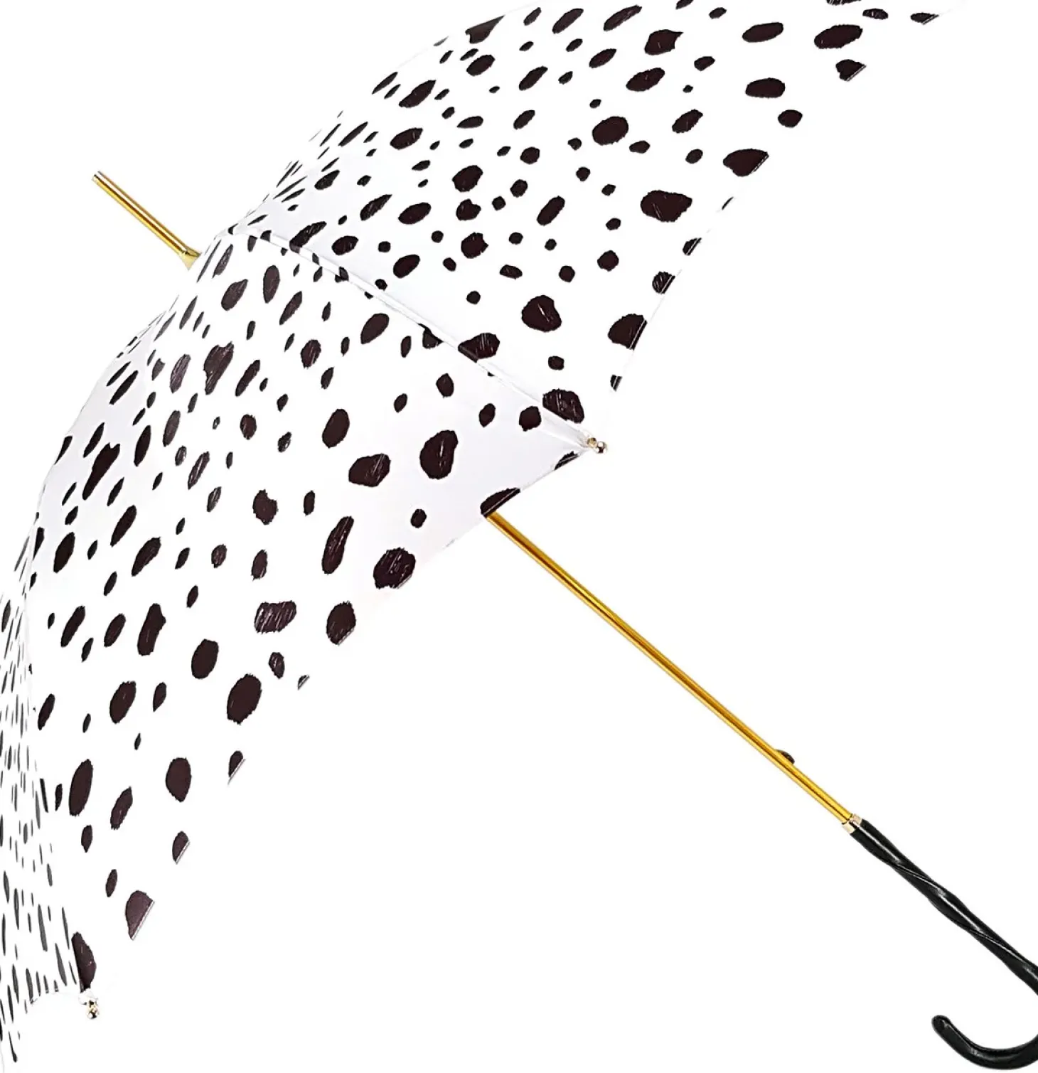 Umbrella Features Dalmatian Patterned