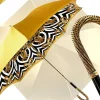 Umbrella In Fantastic Double Yellow Gold Cloth