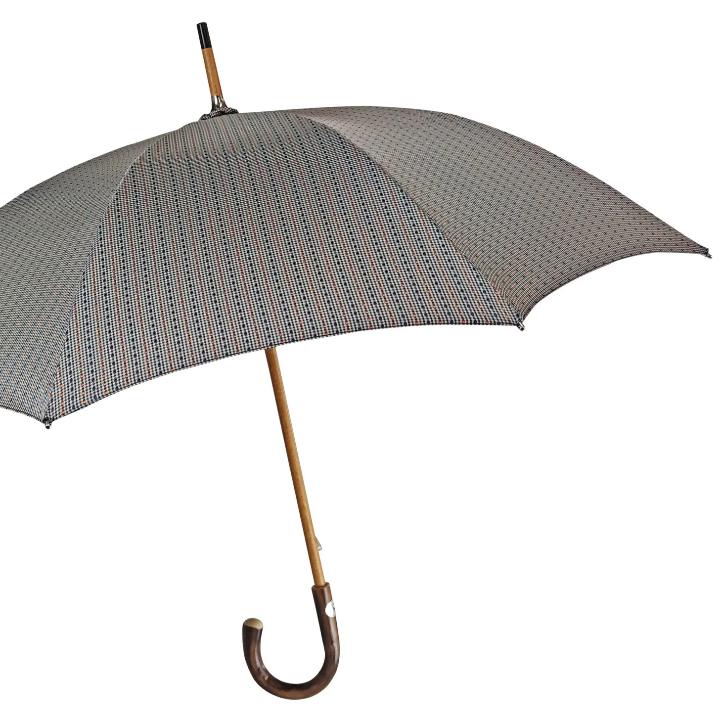 Umbrella with handle in peeled chestnut