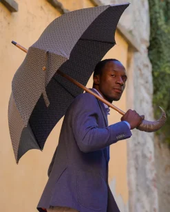 Umbrella with Ram's horn
