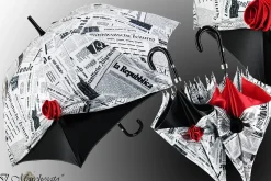 Umbrella With Rose, Newspaper Collection