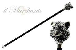 Unique Walking cane with hand-painted tiger