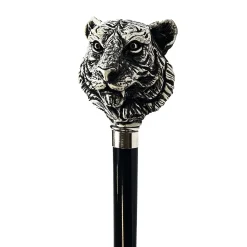 Unique Walking cane with hand-painted tiger