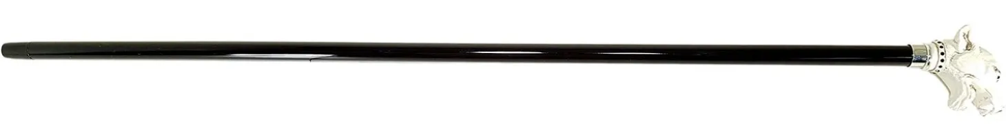 Walking Stick cane Lacquered in an Ivory Color