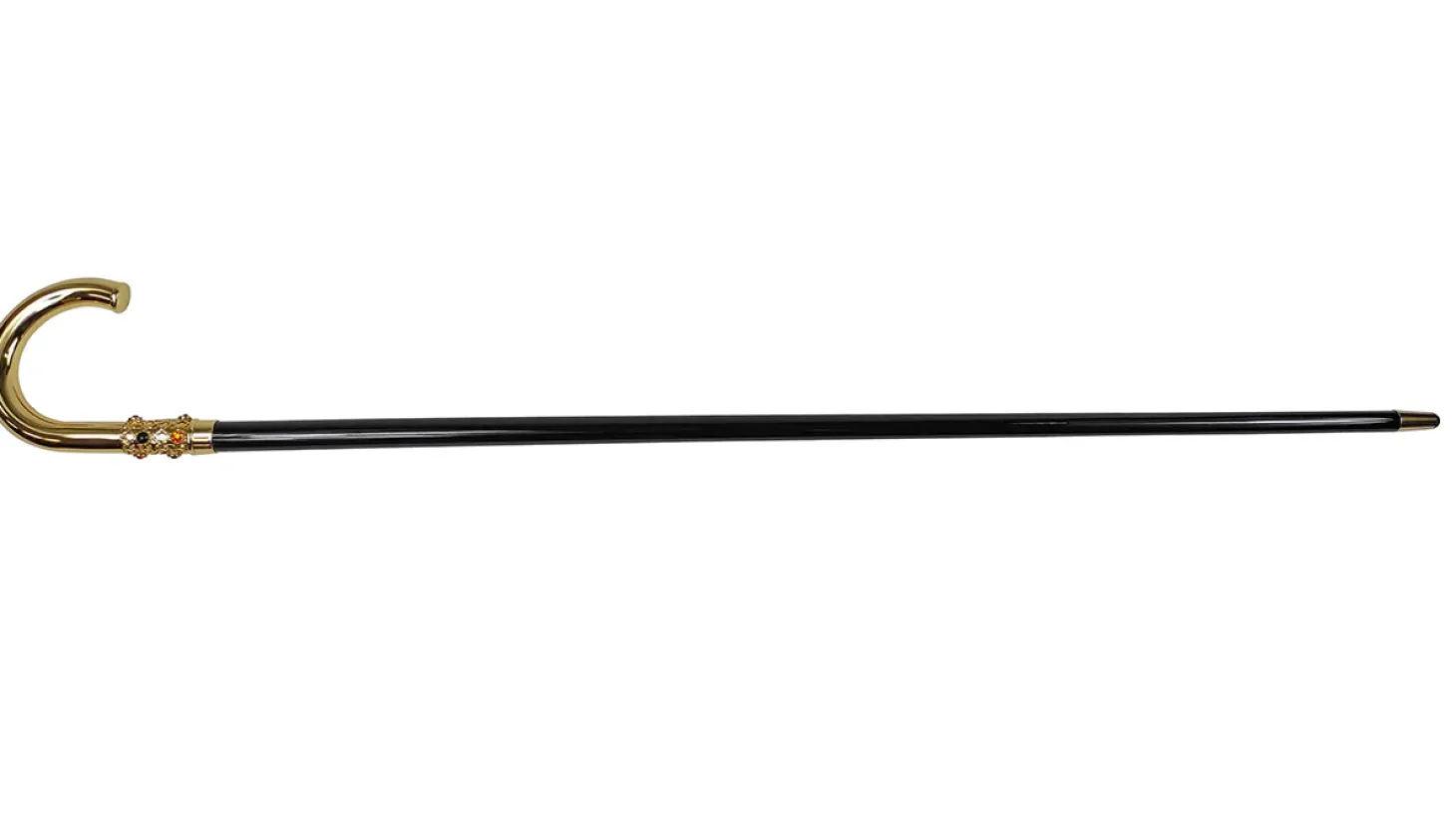 Walking stick for Man with Crystals