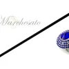 Walking Stick With Stone and Sapphire Color rhinestones