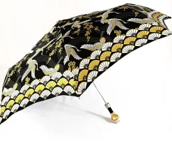 Women's Folding Umbrella - Wonderful Heron Design