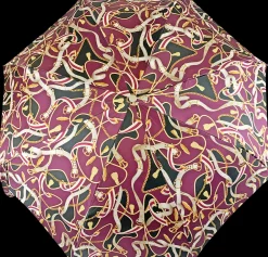 Women's Folding Umbrella - Exclusive crimson Design