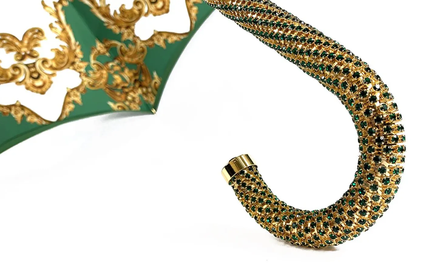Women's Green Umbrella