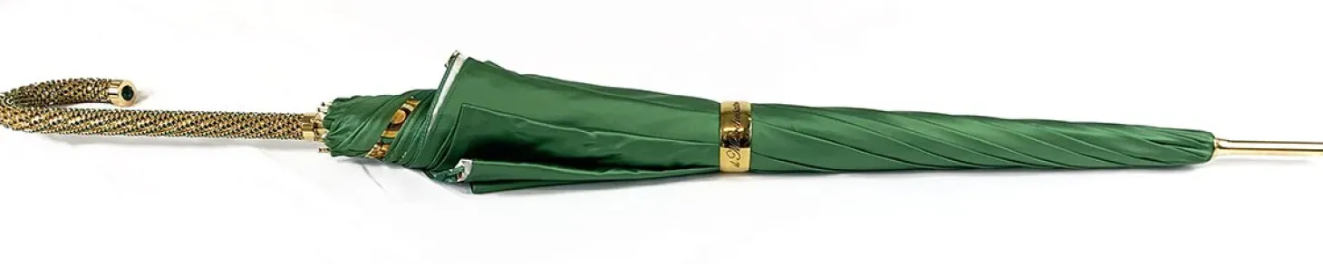 Women's Green Umbrella
