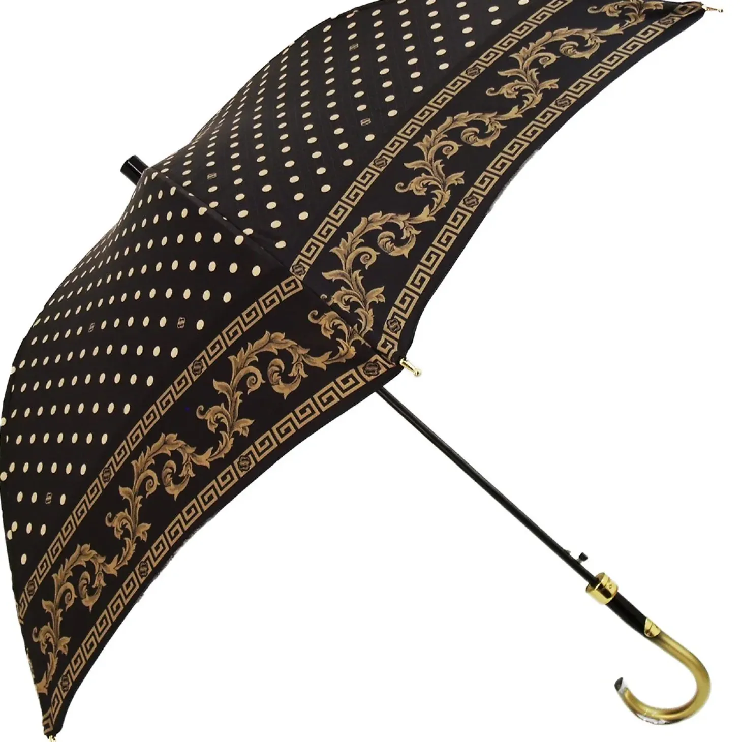 Wonderful Black Polka Dot Umbrella