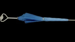 Wonderful light blue Umbrella with abstract marine design