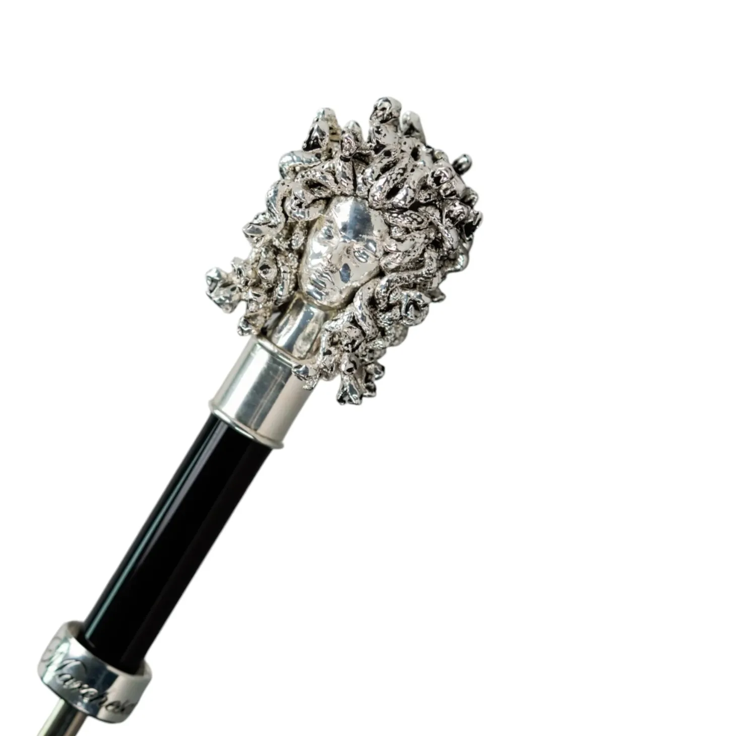 Wonderful Medusa umbrella in black greek