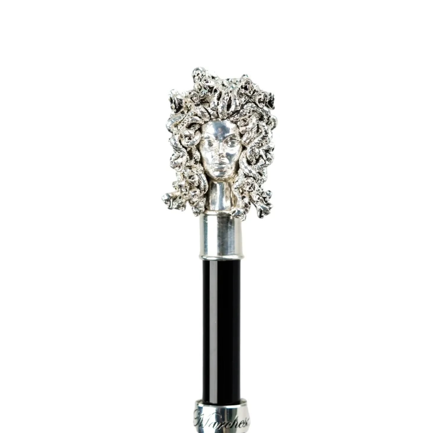 Wonderful Medusa umbrella in black greek
