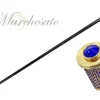 Wonderful Walking Stick For Ceremony with Sapphire crystals